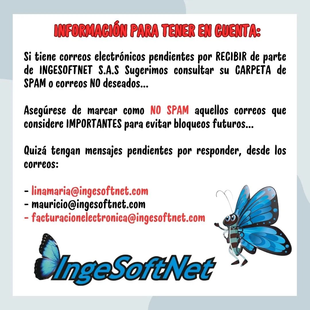 Imagen correo electrónico spam