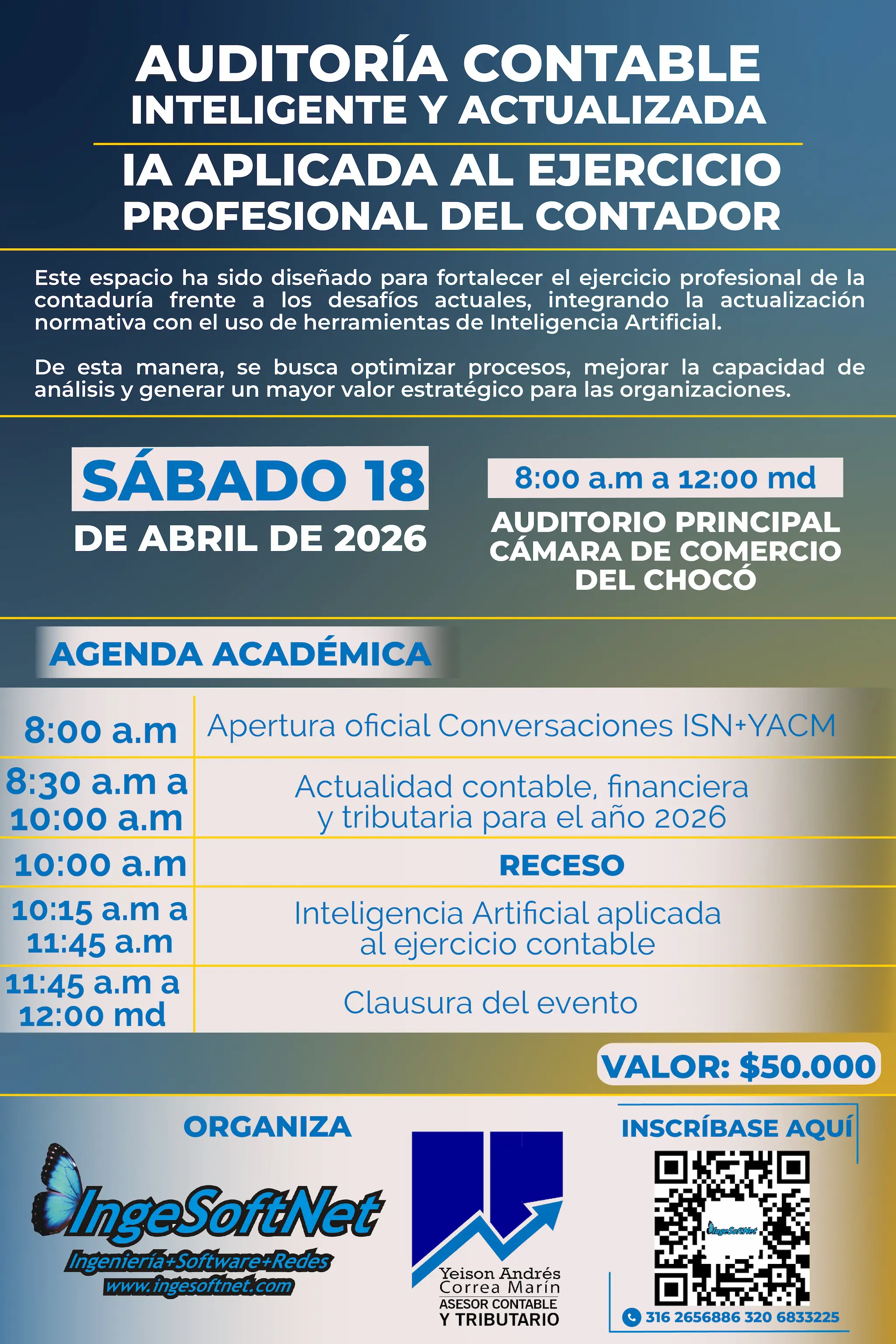 Invitación IngeSoftNet