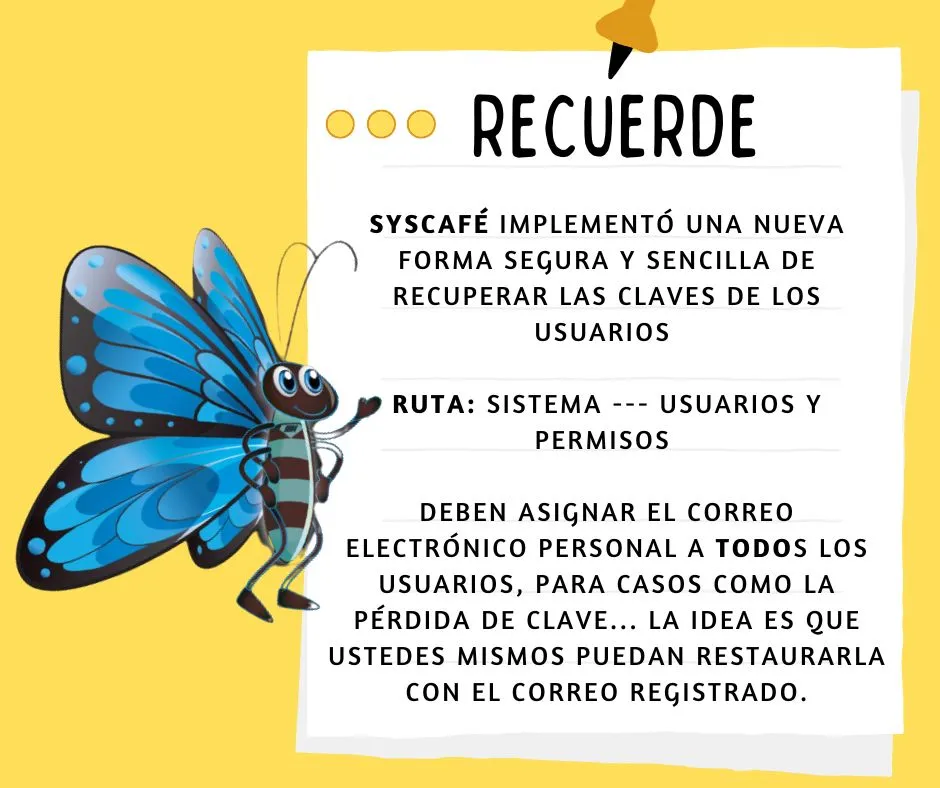 Imagen restaurar claves